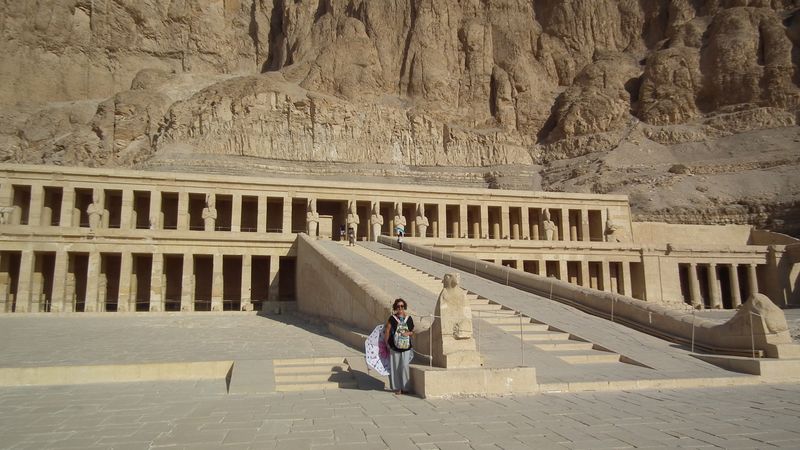 Faraónico Egipto - Blogs de Egipto - Dia 3: Templo funerario de Hatshepsut (7)