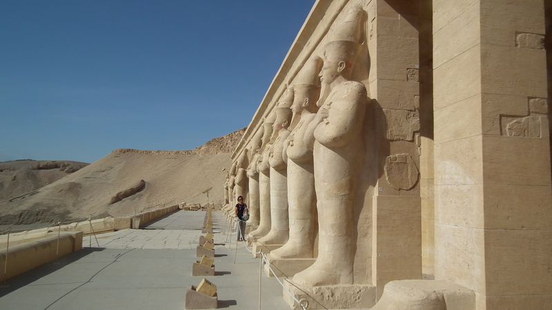 Faraónico Egipto - Blogs de Egipto - Dia 3: Templo funerario de Hatshepsut (21)