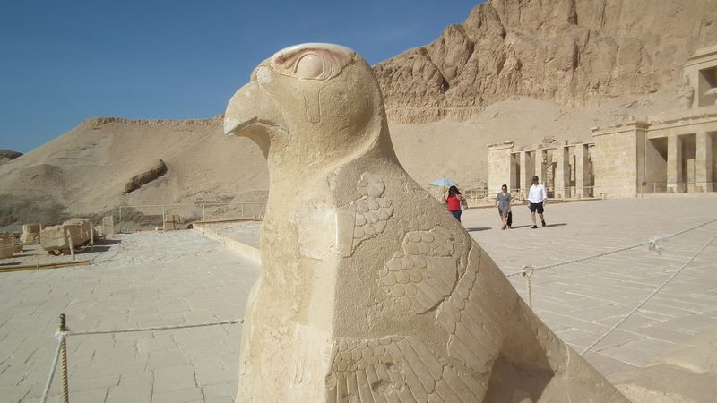Faraónico Egipto - Blogs de Egipto - Dia 3: Templo funerario de Hatshepsut (20)