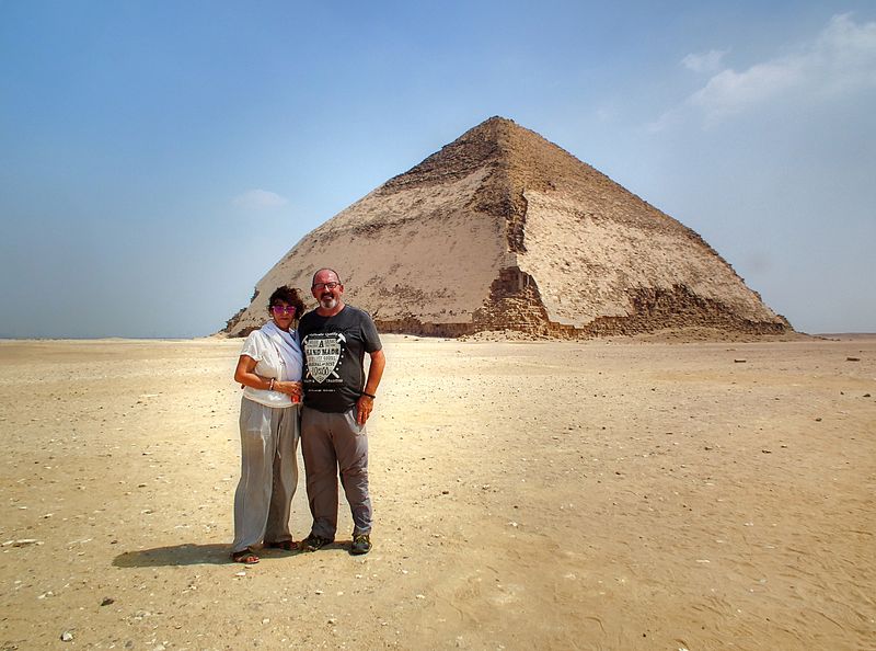 Día 14. La pirámide acodada y fin del día. - Faraónico Egipto (1)