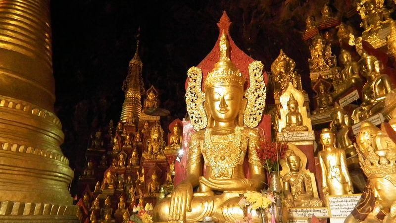 Pindaya. La caverna de Buda. - Myanmar. Hay que ir. (10)
