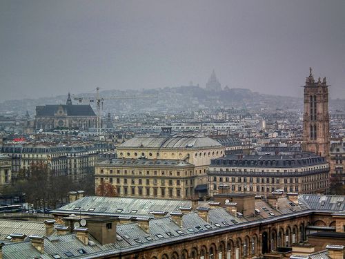 París, una semana en diciembre - Blogs of France - Miércoles, Notre Dame, Sacre Coeur, Amelie y la Torre Eiffel nocturna. (10)