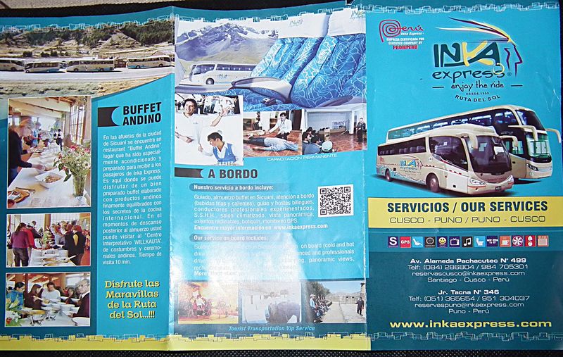 Bus turístico Puno-Cuzco - Perú sin prisas (1)